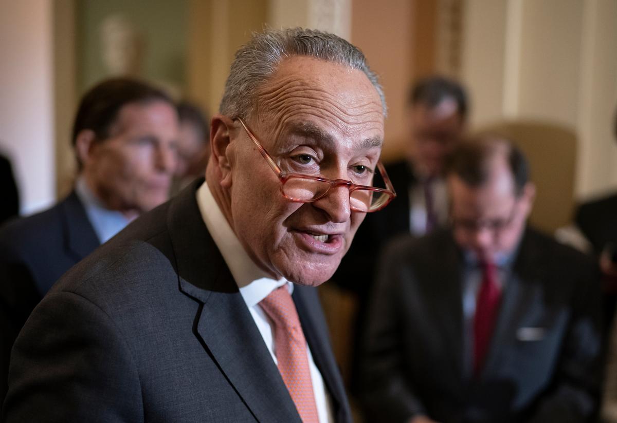Schumer Says He Had 'Serious Talk' With Feinstein Following Progressive Backlash Around Barrett Confirmation Hearings
