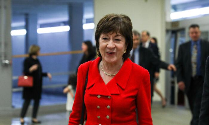 Collins Joins Romney to Oppose Trump’s Fed Pick Judy Shelton