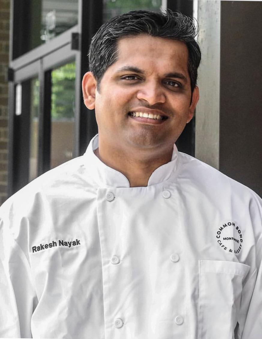 Rakesh Nayak, a corporate executive pastry chef at Common Bond Cafe and Bakery in Houston, Texas. (Photo courtesy of Rakesh Nayak)