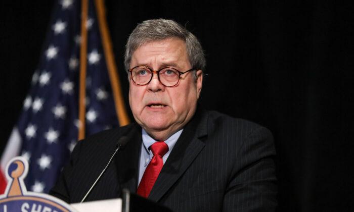 AG Barr Condemns Violent Rioting During Floyd Protests, Blames Outside Radicals, Agitators