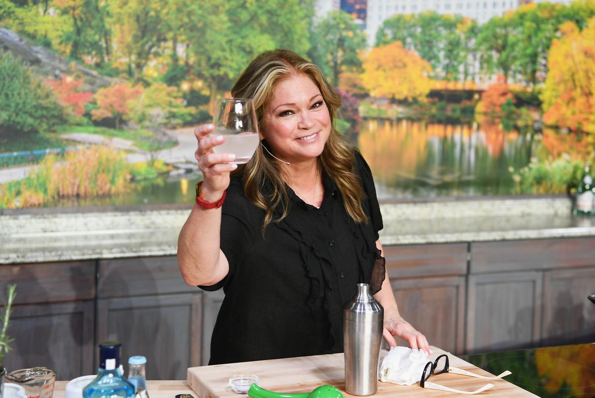 Bertinelli poses onstage during the Food Network & Cooking Channel New York City Wine & Food Festival on Oct. 13, 2018. (©Getty Images | <a href="https://www.gettyimages.com/detail/news-photo/actress-valerie-bertinelli-poses-onstage-during-food-news-photo/1052075372?adppopup=true">Dave Kotinsky</a>)