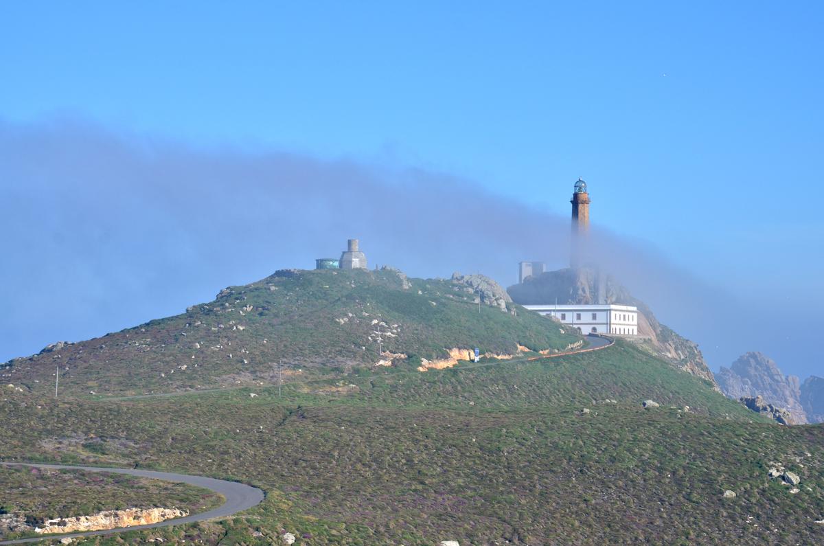 The lighthouse of Cabo Vilán, in western Galicia, and part of Costa da Morte. (Kevin Revolinski)