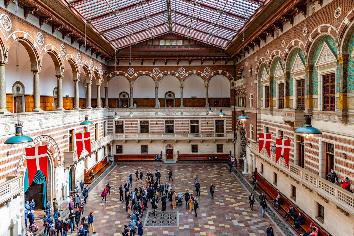 Inside the city's town hall, where we were married. (Trabantos/Shutterstock)