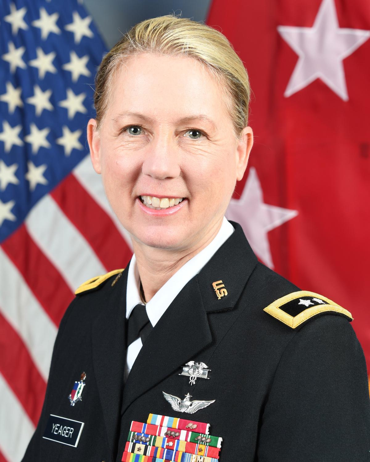 Brigadier General Laura Yeager (©Wikipedia | <a href="https://en.wikipedia.org/wiki/File:Laura_L._Yeager_(4).jpg">National Guard Bureau</a>)