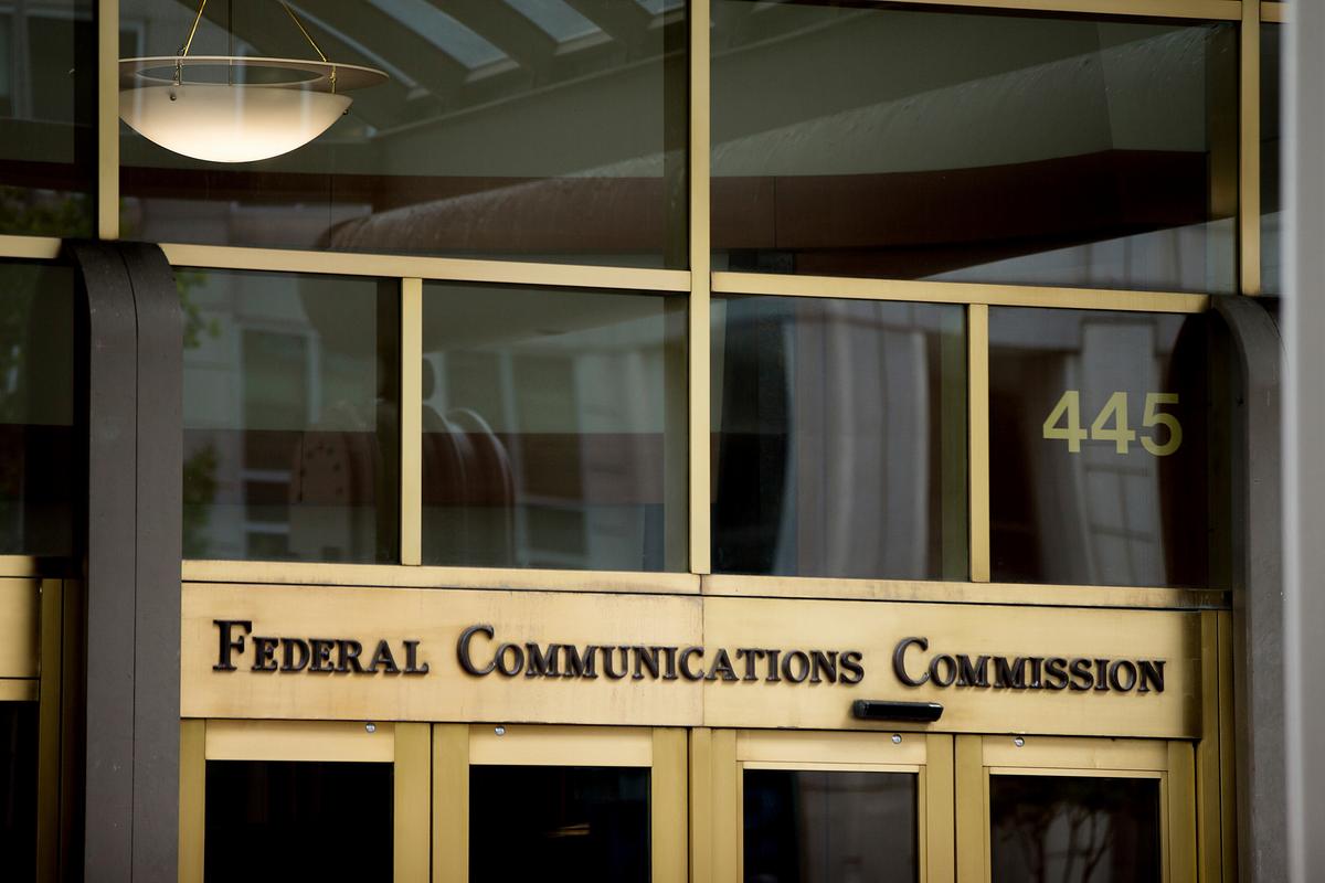The Federal Communications Commission building in Washington, on June 19, 2015. (Andrew Harnik/AP Photo/File)