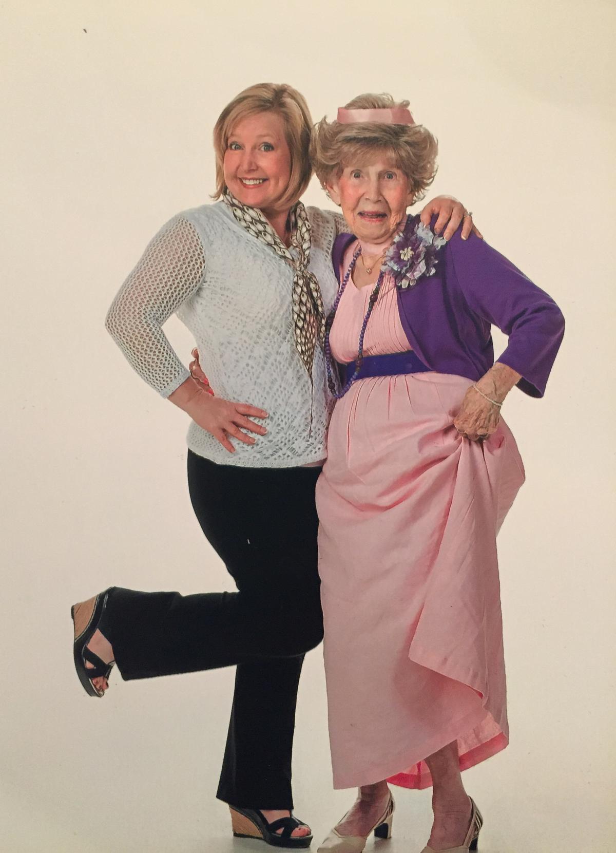 Lucille Fleming (R) was able to give Judy Gaman (L) important advice and perspective on life. (Courtesy of Judy Gaman)
