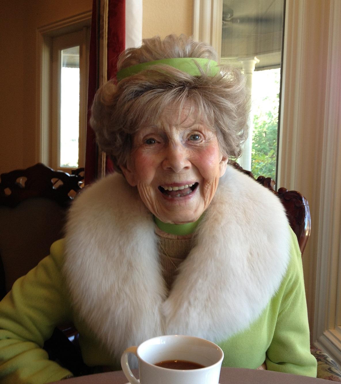 Lucille Fleming lived a happy and healthy life until age 104. (Courtesy of Judy Gaman)