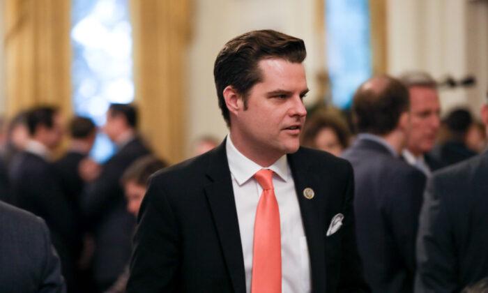 Matt Gaetz’s Female Staffers Issue Statement of Support Amid Reported Federal Probe