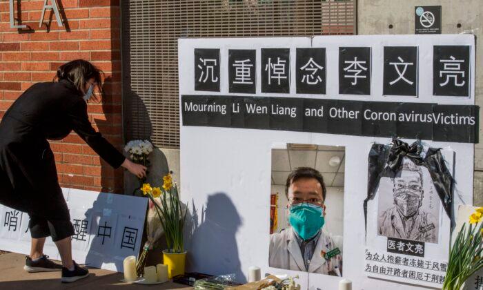 US Senate Unanimously Honors China’s Coronavirus Whistleblower