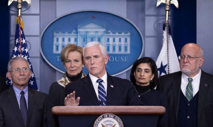 Pence Says Coronavirus Risk Remains Low, Urges Americans to Use Common Sense