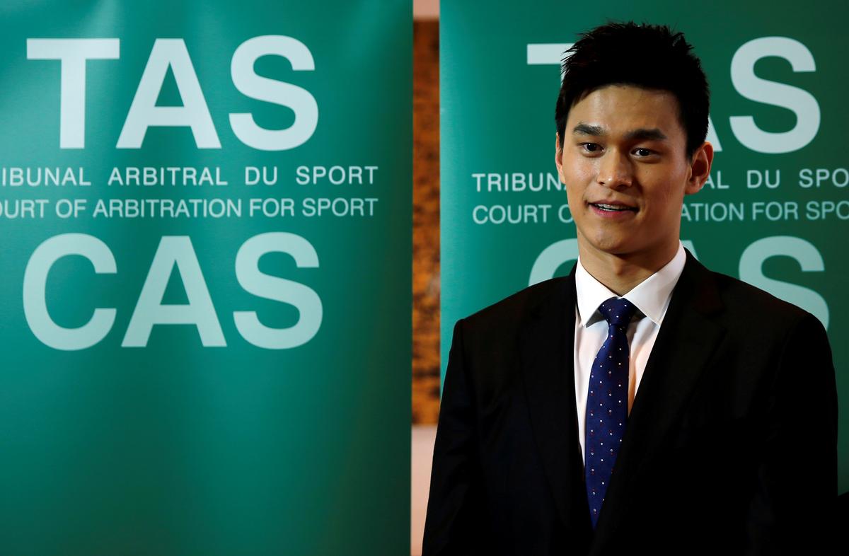 CAS Criticizes Chinese Swimmer Sun Yang for Lack of Remorse During Doping Case