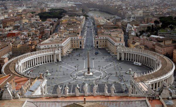 General view of St. Peter's Square at the Vatican on March 6, 2020. (Remo Casilli/Reuters)