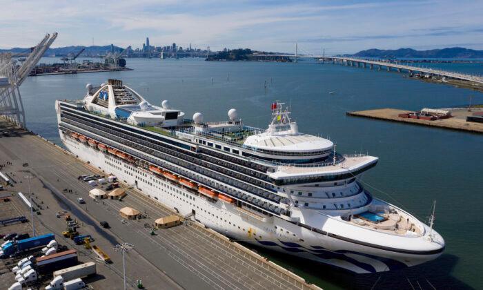 Infected Cruise Ship Unloads Passengers in California