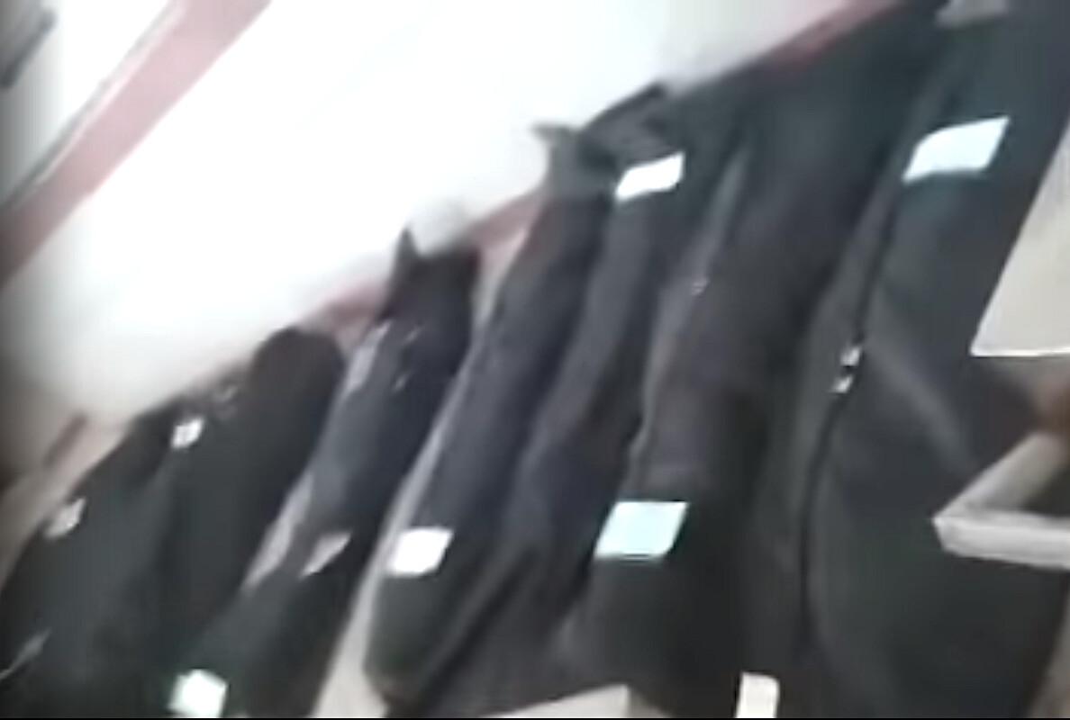 Social media footage of bodies at Behesht-e Masoumeh morgue in Qom, Iran. (Screenshot)