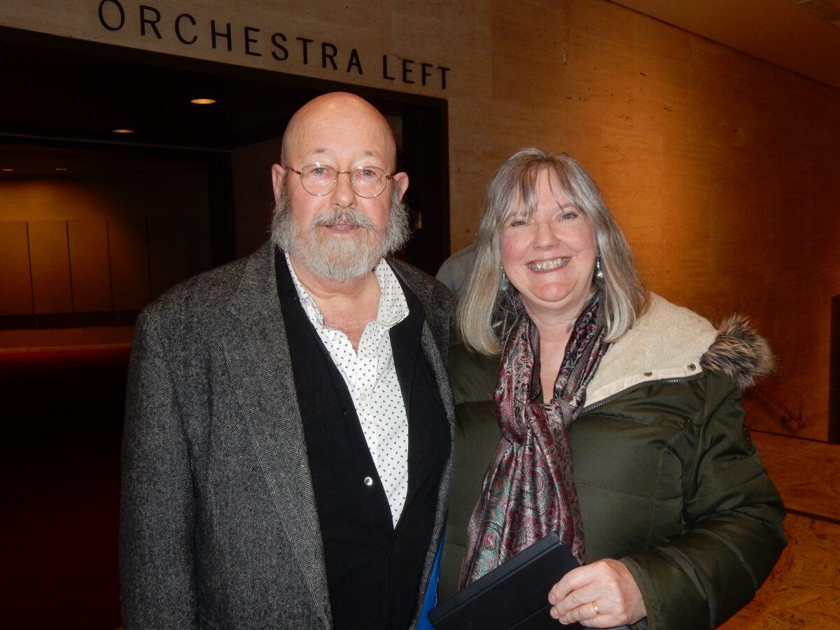 The McSwanes enjoyed Shen Yun Performing Arts at Lincoln Center in New York, on March 11, 2020.(Weiyong/The Epoch Times)