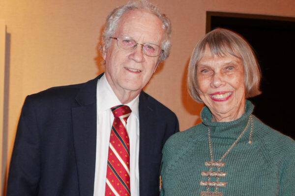 Ann Hankins and Jack Cole enjoyed Shen Yun at Lincoln Center in New York, on March 11, 2020. (Sherry Dong/The Epoch Times)