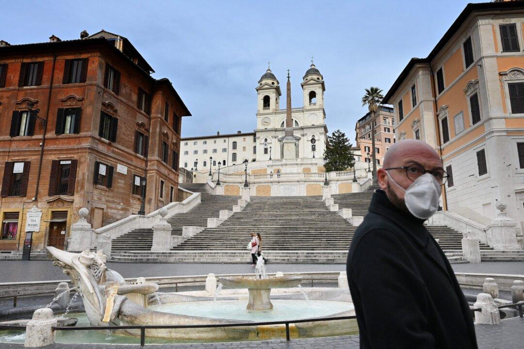 Italy Reports 250 Coronavirus Deaths in 24 Hours, Total Rises to 1,266