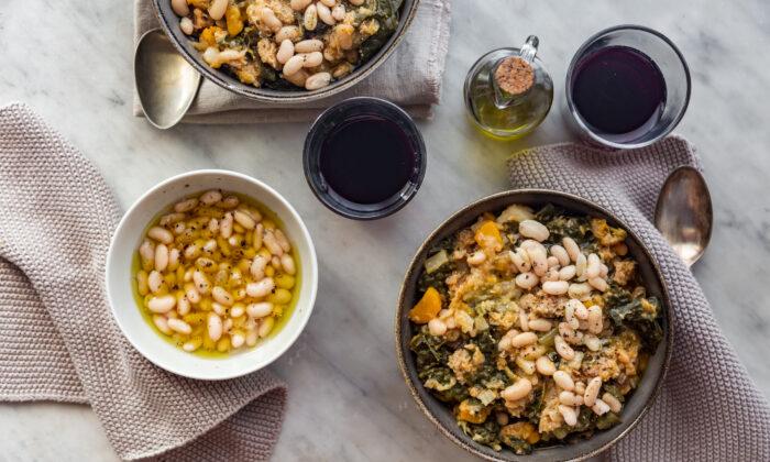Ribollita (Tuscan White Bean, Kale, and Bread Soup)
