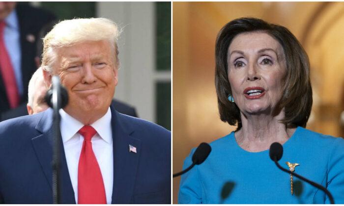 Pelosi Says She Hasn’t Spoken to Trump for Nearly a Year