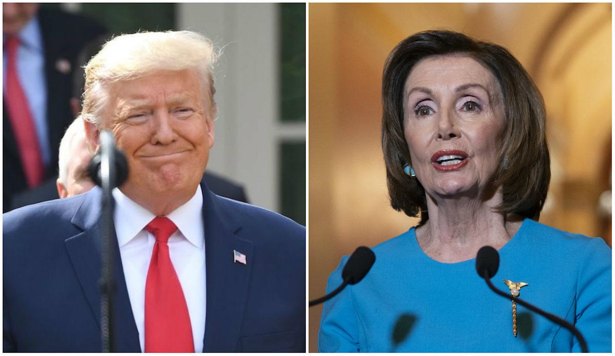 Pelosi Says She Hasn't Spoken to Trump for Nearly a Year