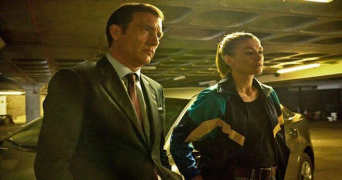 Clive Owen and Rosamund Pike in “The Informer.”  (Thunder Road Pictures)