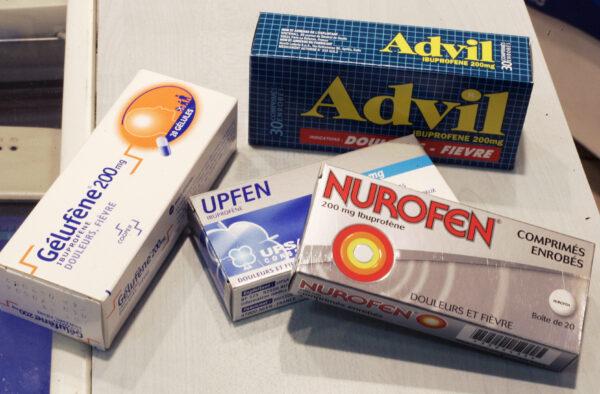 The most commonly used medicines based on ibuprofen, an anti-inflammatory drug, in a file photograph. (Jack Guez/AFP via Getty Images)