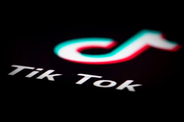 The logo of the application TikTok on Dec. 14, 2018. (JOEL SAGET/AFP via Getty Images)