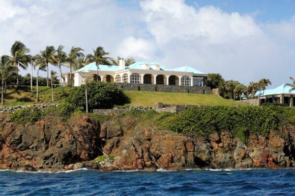 Little St. James Island, one of the properties of financier Jeffrey Epstein, near Charlotte Amalie, U.S. Virgin Islands, on Aug. 17, 2019. (Reuters/Marco Bello)