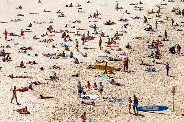 A general view of Bondi Beach is seen in Sydney, Australia on March 20, 2020. (Jenny Evans/Getty Images)