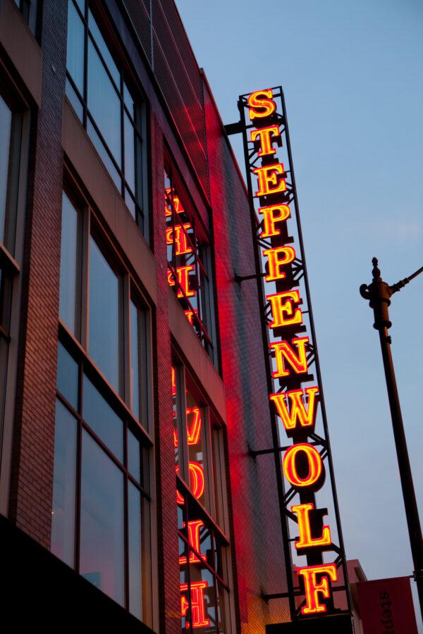 Steppenwolf Theatre marquee. (Steppenwolf Theatre)