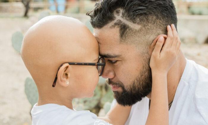 Dad Celebrates Birthday by Asking Daughter With Alopecia to Shave His Head