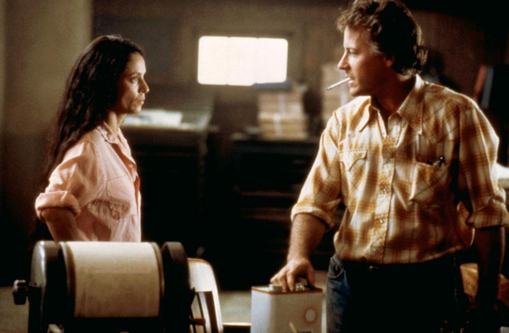Sônia Braga and John Heard in the comedy "The Milagro Beanfield War." (Universal Pictures)