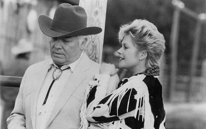 Richard Bradford and Melanie Griffith in the comedy "The Milagro Beanfield War." (Universal Pictures)