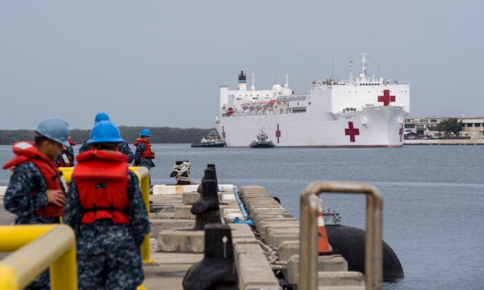 Navy Hospital Ship Mercy Heads to Los Angeles, Not Seattle