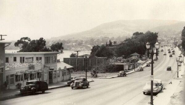 Sleepy Hollow Lane in Laguna Beach, Calif. (Courtesy of the Laguna Beach Historical Society)
