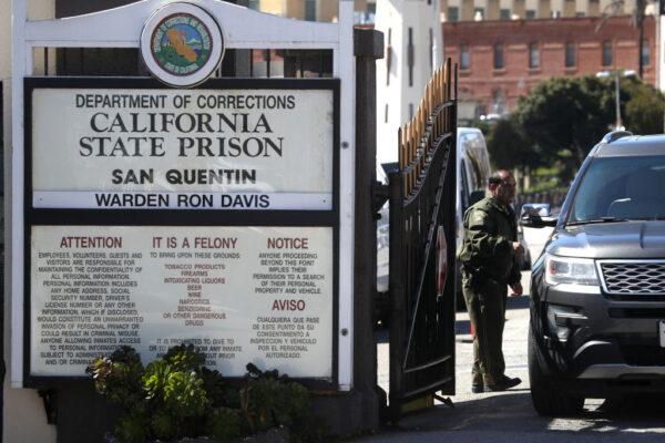 A view of San Quentin State Prison in San Quentin, Calif., on March 13, 2019. (Justin Sullivan/Getty Images)