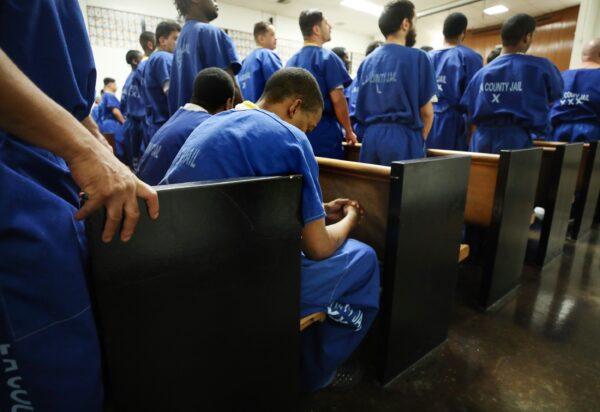 Inmates at Men's Central Jail in Los Angeles, Calif. (Mario Tama/File Photo/Getty Images)