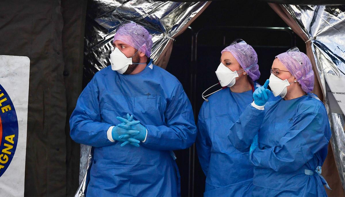 Shocking Selfies Reveal the Faces and Stories of Health Workers Fighting the CCP Virus Around the World