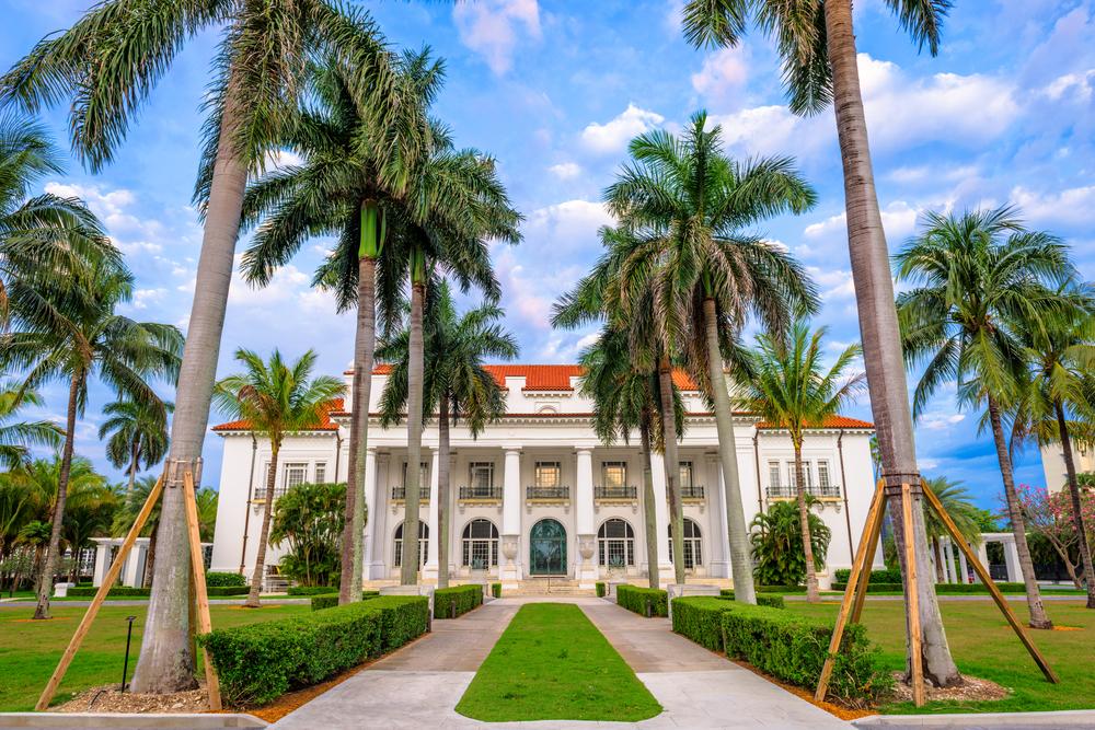 The Flagler Museum in Palm Beach, Florida. (Sean Pavone/Shutterstock)