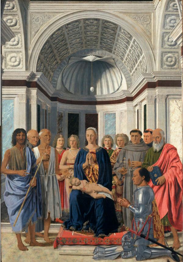 “The Brera Madonna” by Piero della Francesca. Pinacoteca di Brera, Milan. (Public Domain)