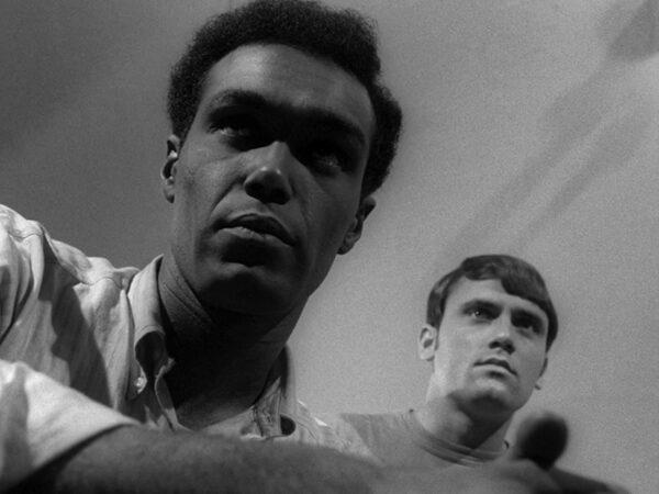 Duane Jones (L) and Keith Wayne in 1968's "Night of the Living Dead," which became a cult favorite. (Image Ten)