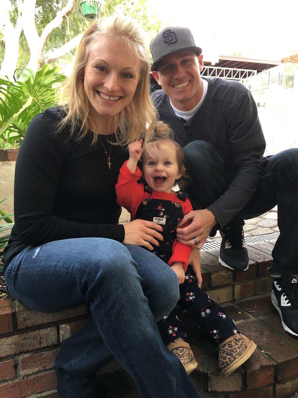 Ashley, Cory, and their daughter Evie Iverson. (Photo courtesy of <a href="https://iversonfaa.org/">Ashley Iverson</a>)