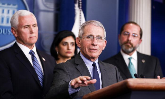 Fauci Says Evidence ‘Very Strongly’ Shows Virus Is Not Man-Made