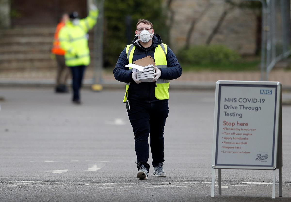 UK CCP Virus Death Toll Rises 24 Percent in a Single Day