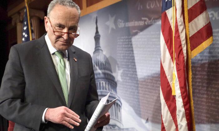 Schumer Says Senate Will Pass Small Business Relief Bill Soon