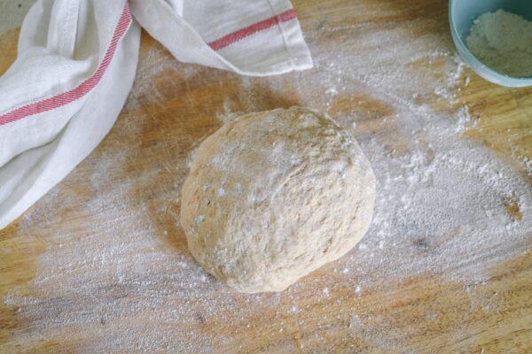 The dough after kneading.