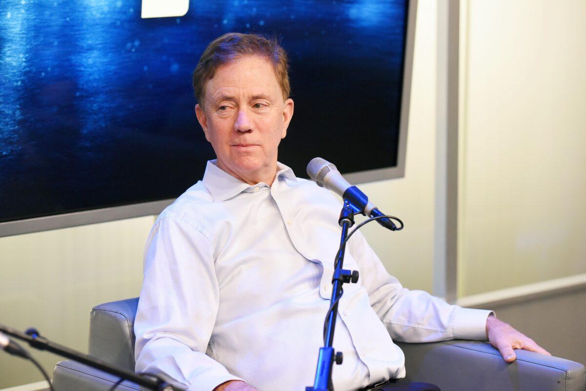 Connecticut Gov. Ned Lamont speaks during SiriusXM Business Radio's 'Making A Leader' Series at SiriusXM Studios in New York City on Dec. 20, 2019. (Bonnie Biess/Getty Images for SiriusXM)