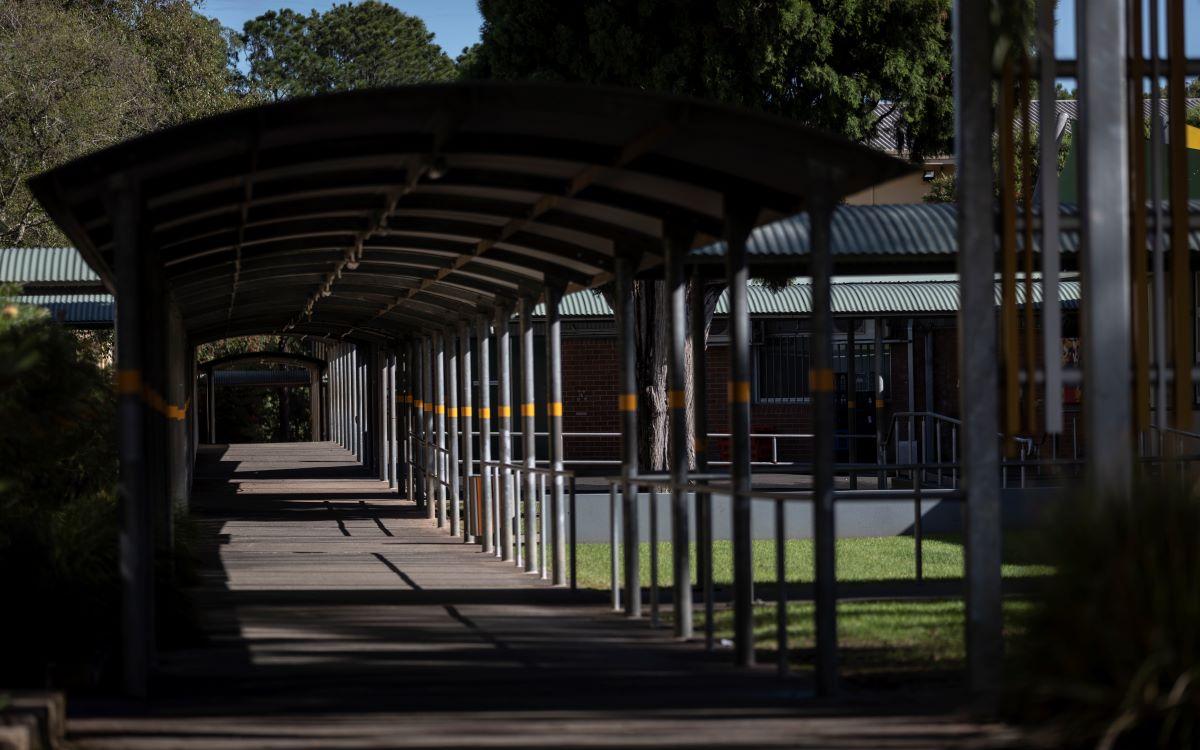Sydney sigh school closed due to Covid-19 March 6, 2020. (Brook Mitchel-/Getty Images)