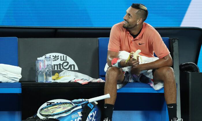 Tennis Ace Kyrgios Offers Food to Anyone Having Tough Time