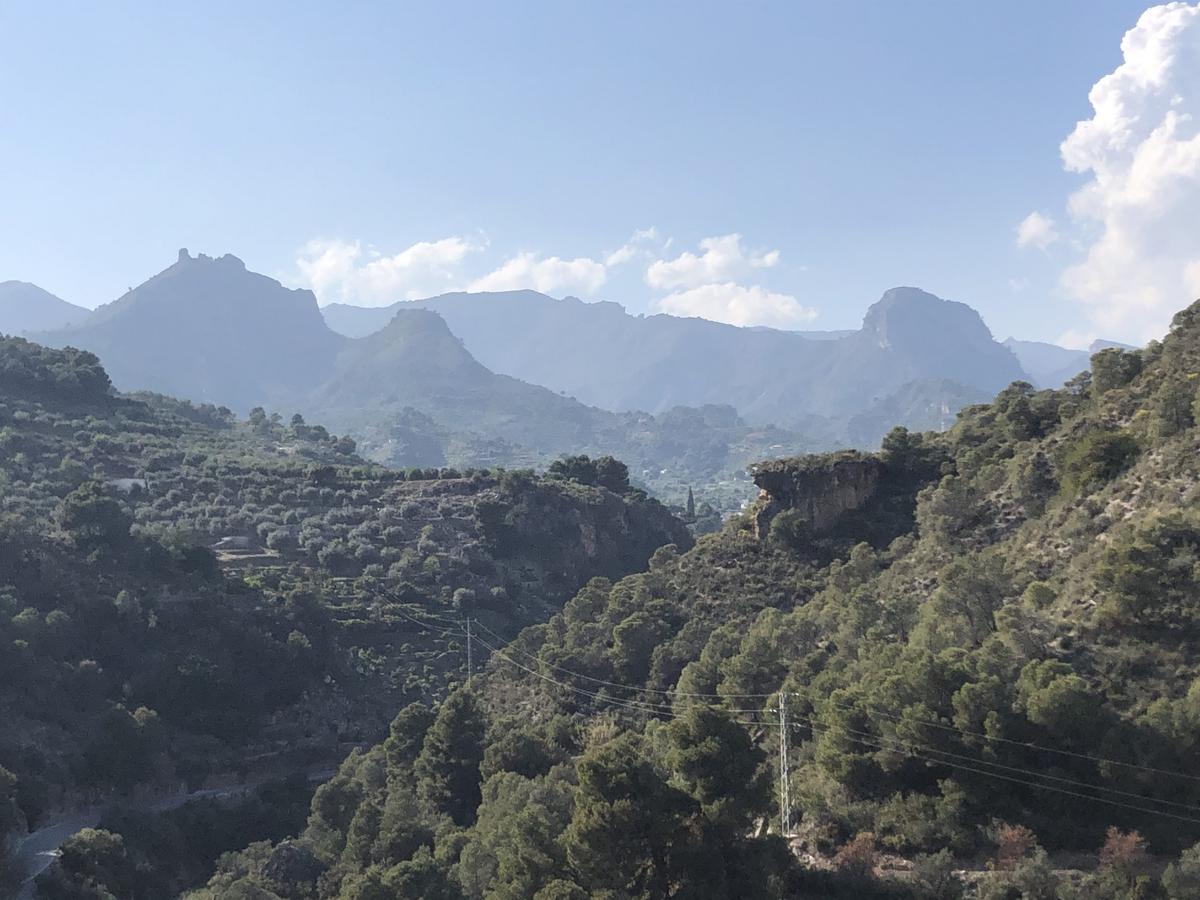 The view up the Toba Valley toward Guájar Alto. (Ari LeVaux)